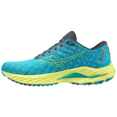 Zapatillas Para Correr Mizuno WAVE Inspire 19 Hombre Azules / Amarillos - Chile M395IEHAYD